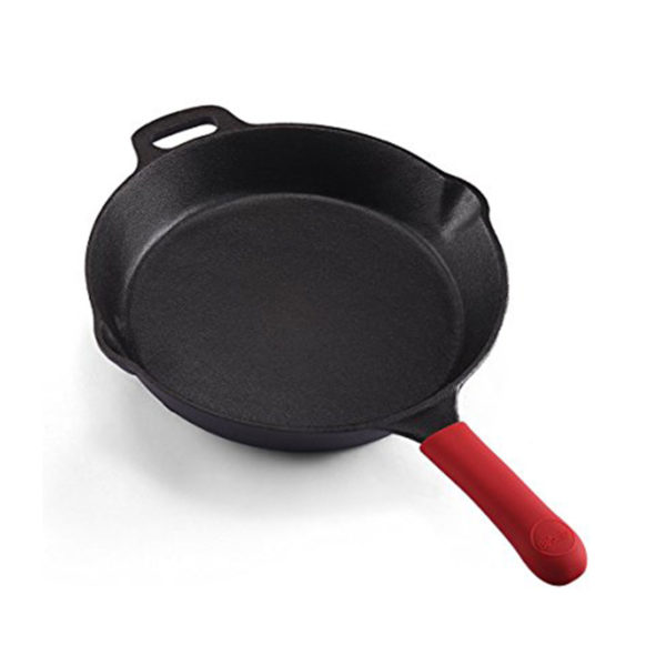 Lodge Cast Iron Skillet 12-inch w/ Hot Handle Holder