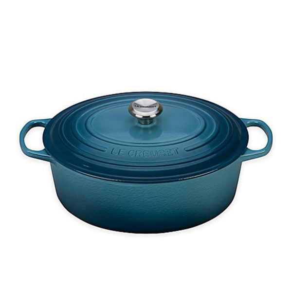 Signature Enameled Cast-Iron Dutch Oven