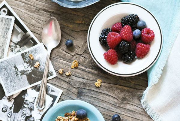 Bowl of Yogurt & Berries