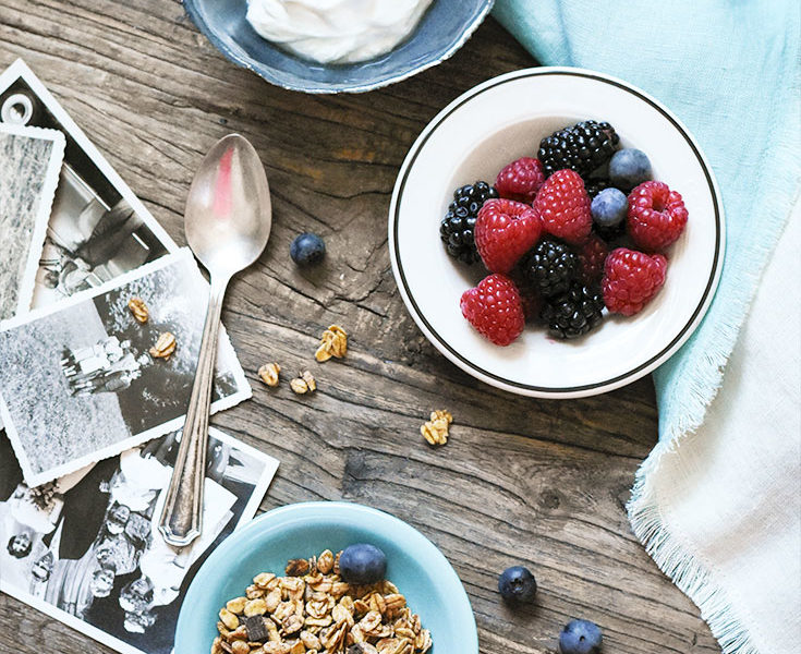 Bowl of Yogurt & Berries