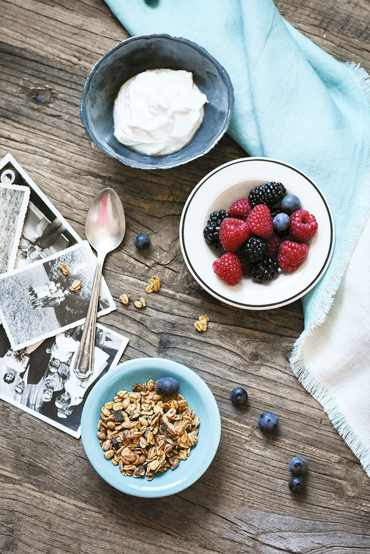 Bowl of Yogurt & Berries