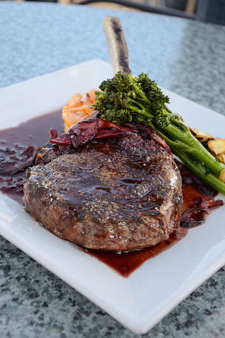 Beautifully Plated Steak & Veggies